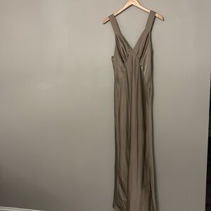 House of Harlow 1960 Taupe Maxi Dress
